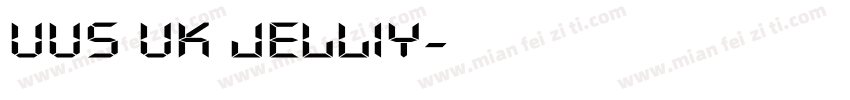 UUS UK JELLIY字体转换